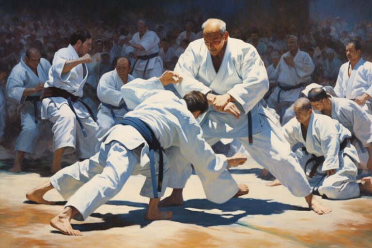 Walka judo: sztuka walki na ulicy